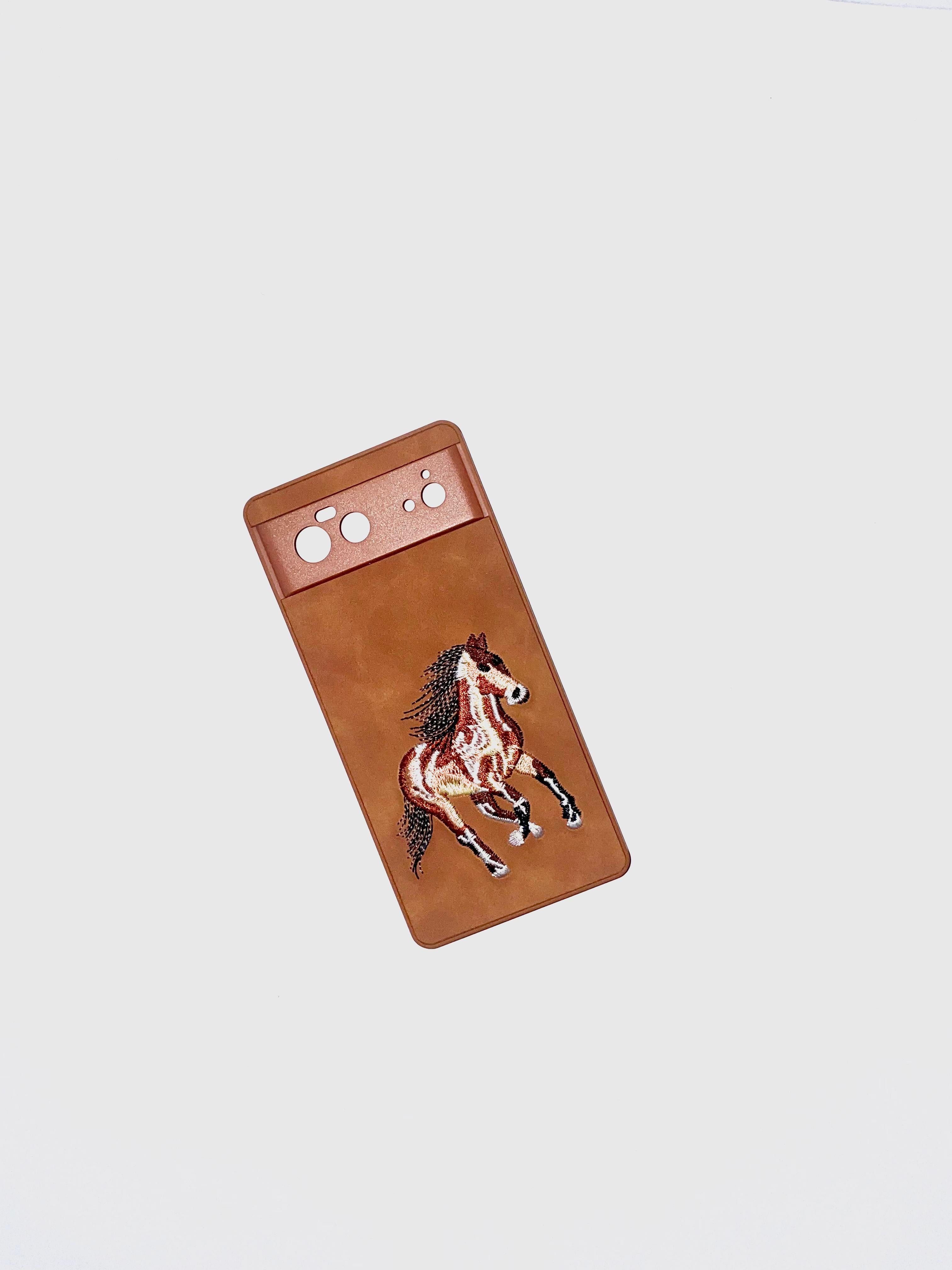 Santa Barbara Polo Premium Embroidered  Leather Case - Google Pixel 6