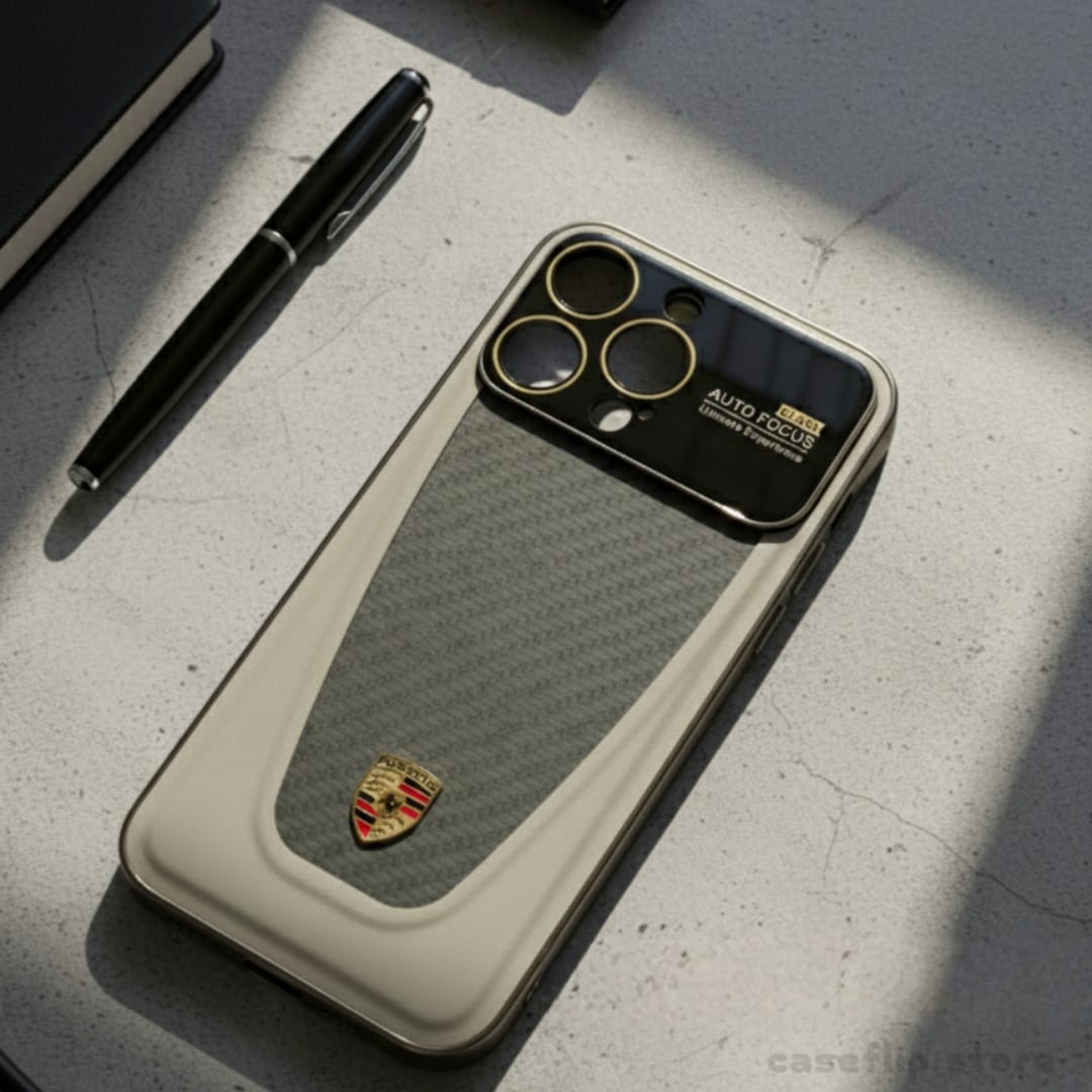 iPhone 15 Pro Max - Premium Porsche Logo Design Phone Case