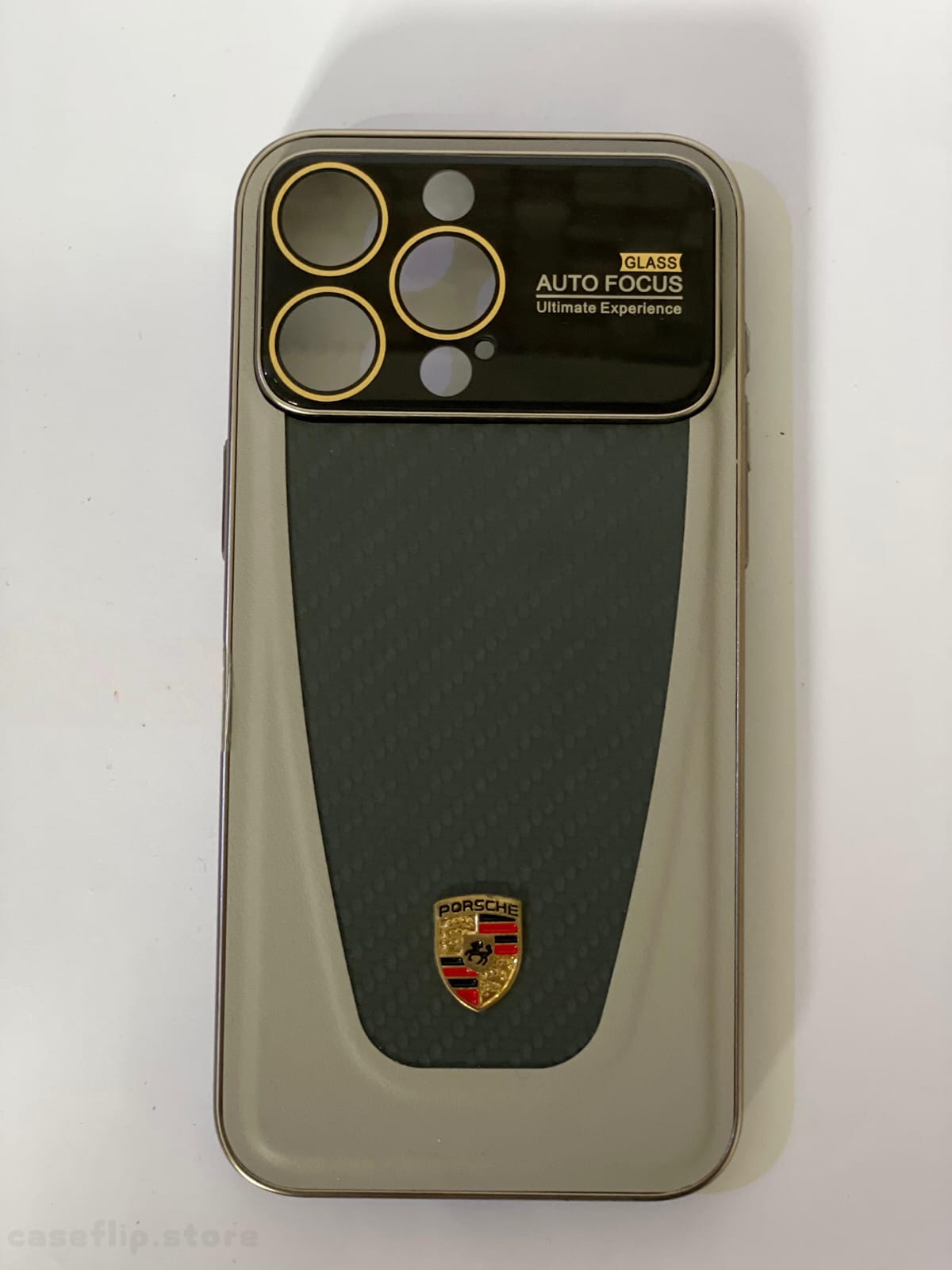 iPhone 15 Pro Max - Premium Porsche Logo Design Phone Case
