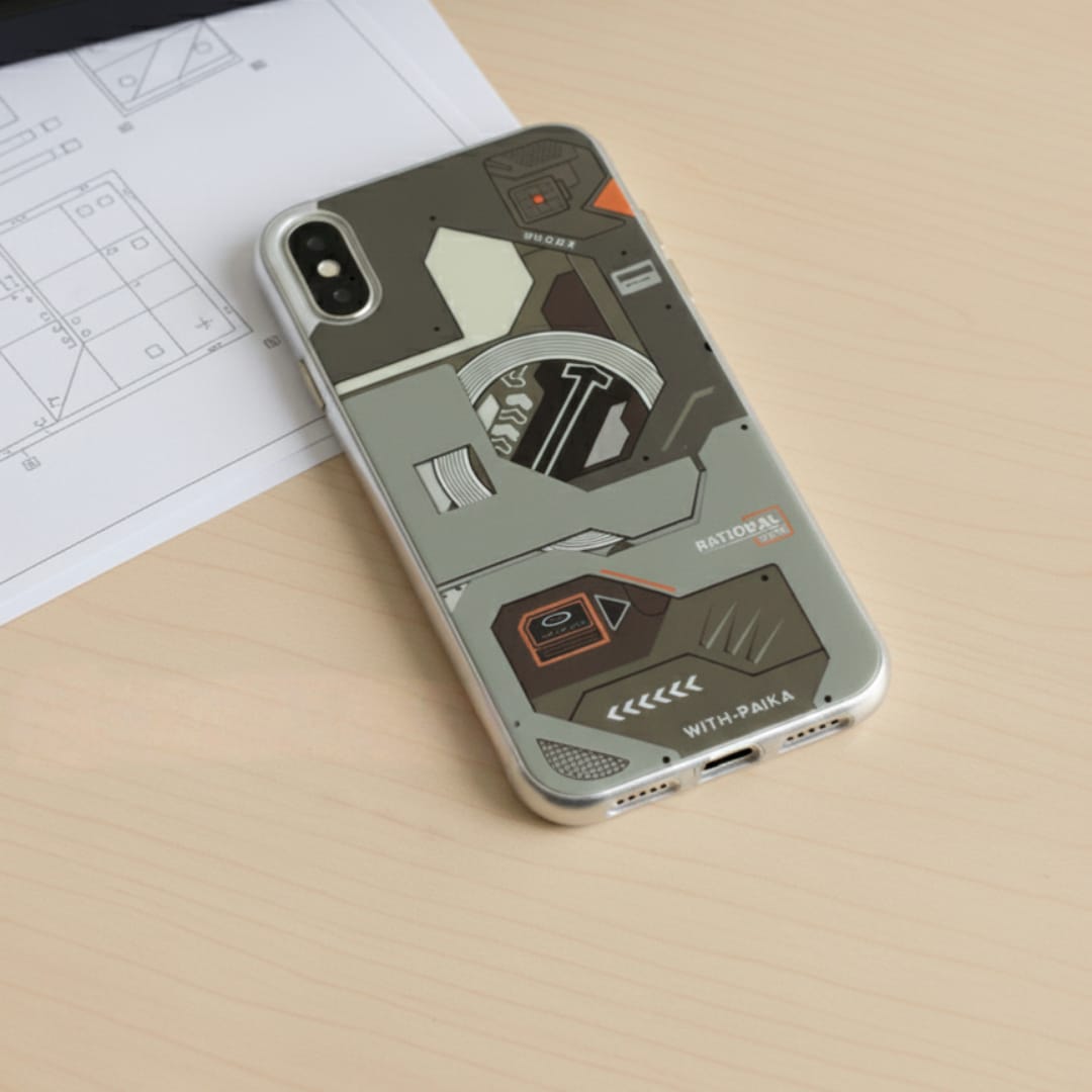 Mecha-Inspired Case - iPhone X