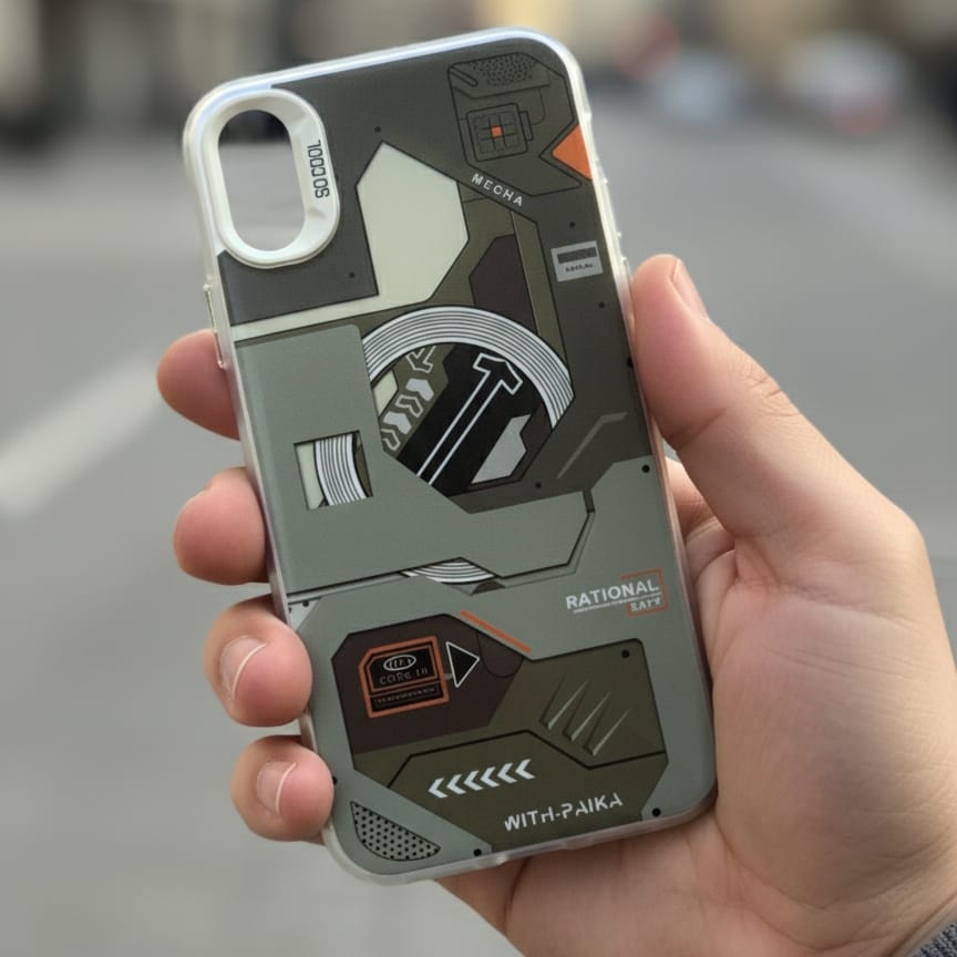 Mecha-Inspired Case - iPhone X