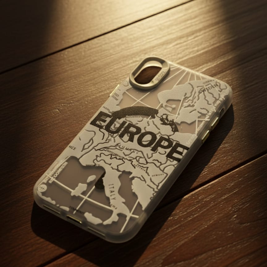 IPhone X - Europe Map Phone Case