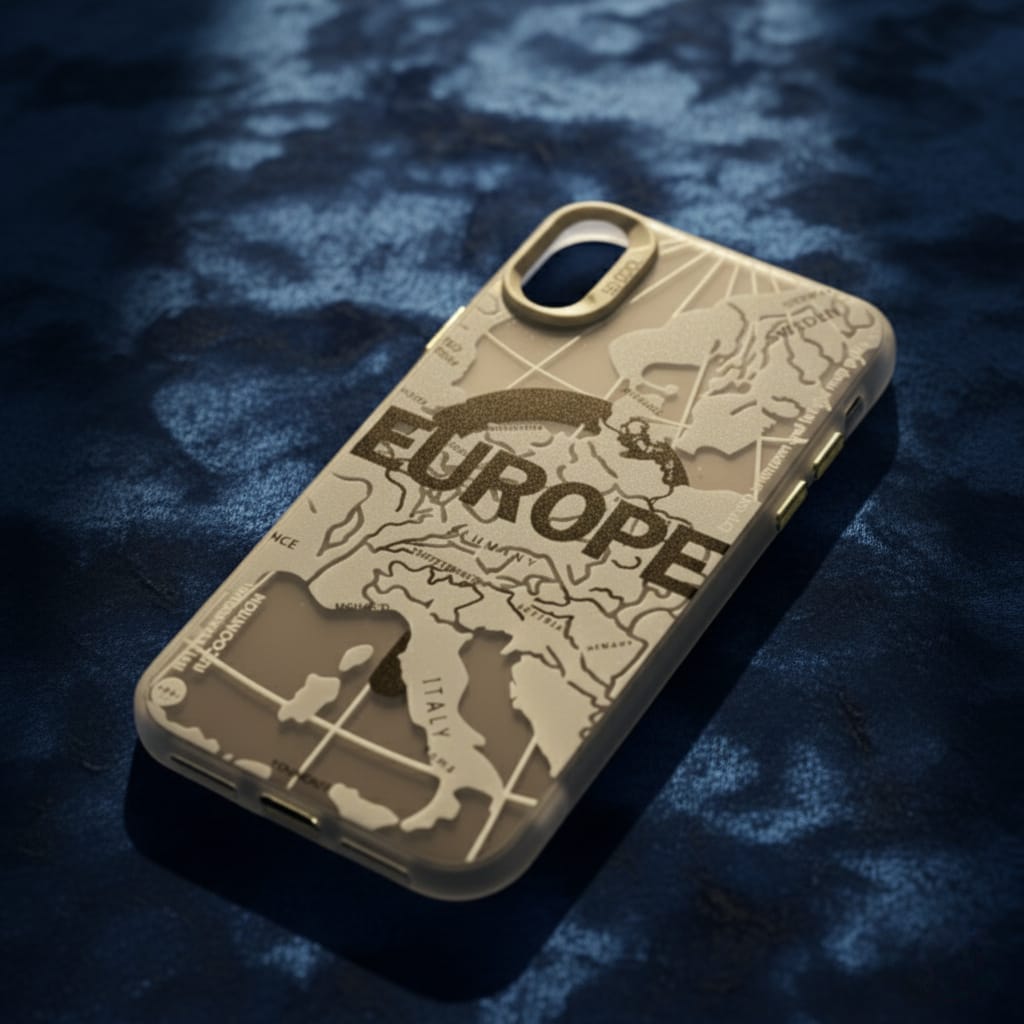 IPhone X - Europe Map Phone Case
