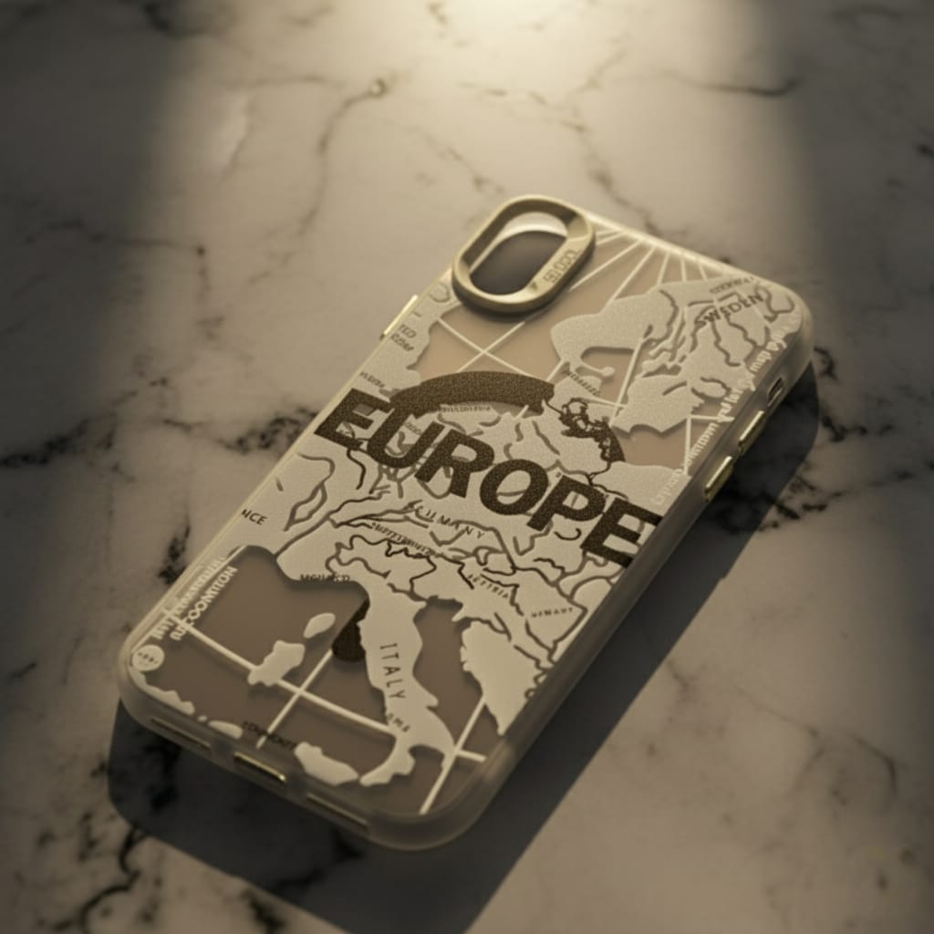 IPhone X - Europe Map Phone Case