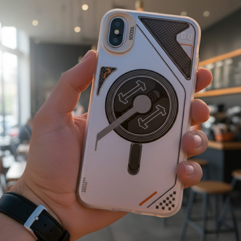 Tech Aesthetic Phone Case - iPhone X