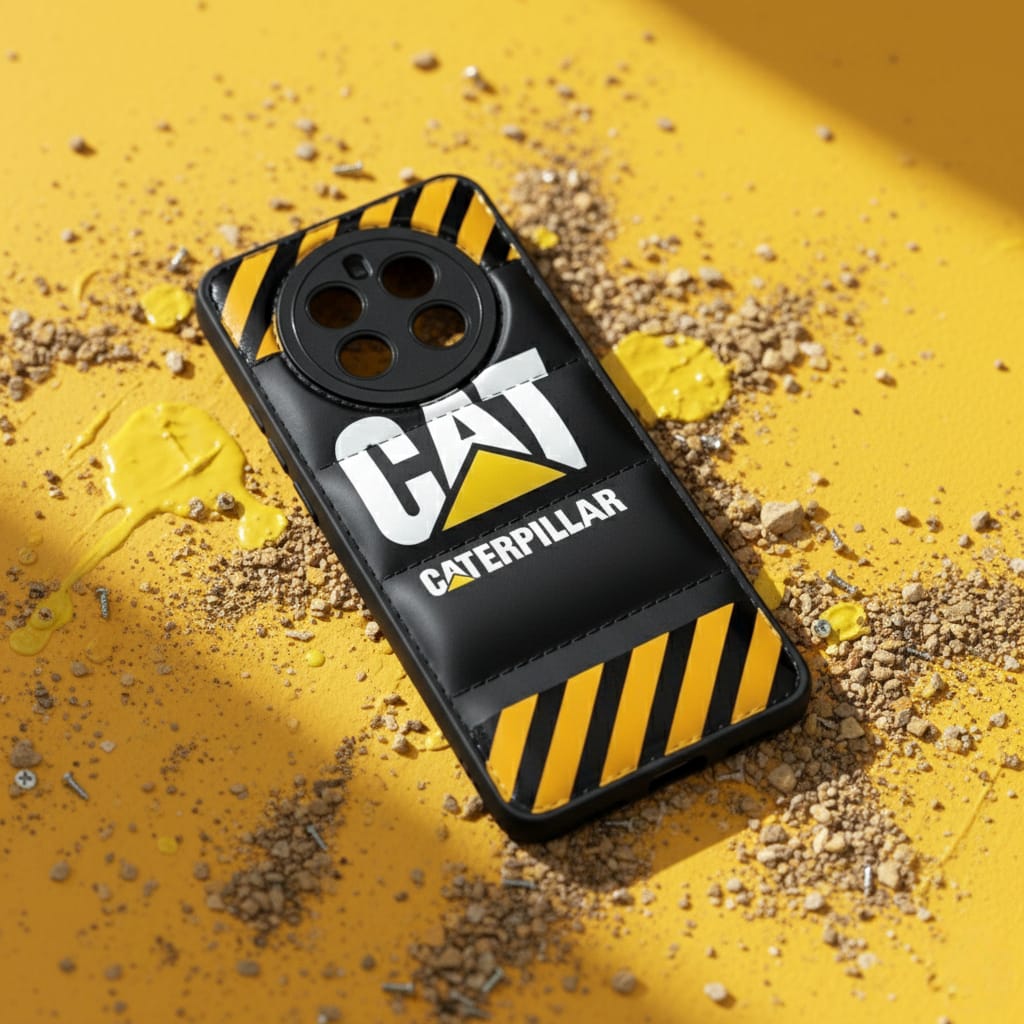 Caterpillar Puffer Case - Realme 12 4G