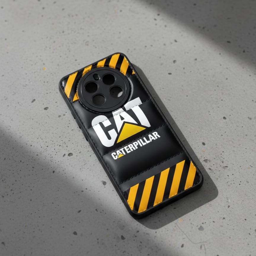 Caterpillar Puffer Case - Realme 12 4G