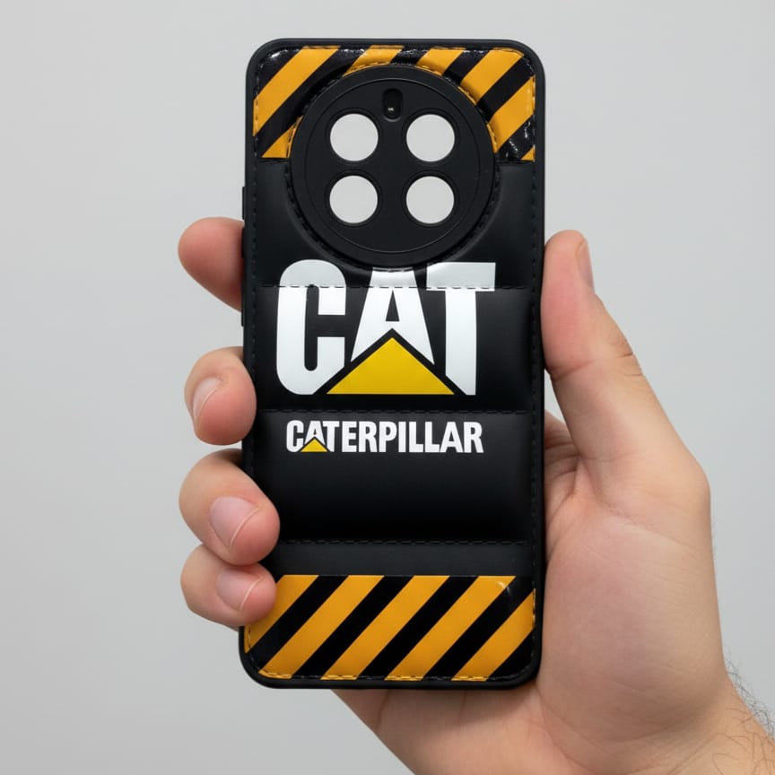 Caterpillar Puffer Case - Realme 12 4G