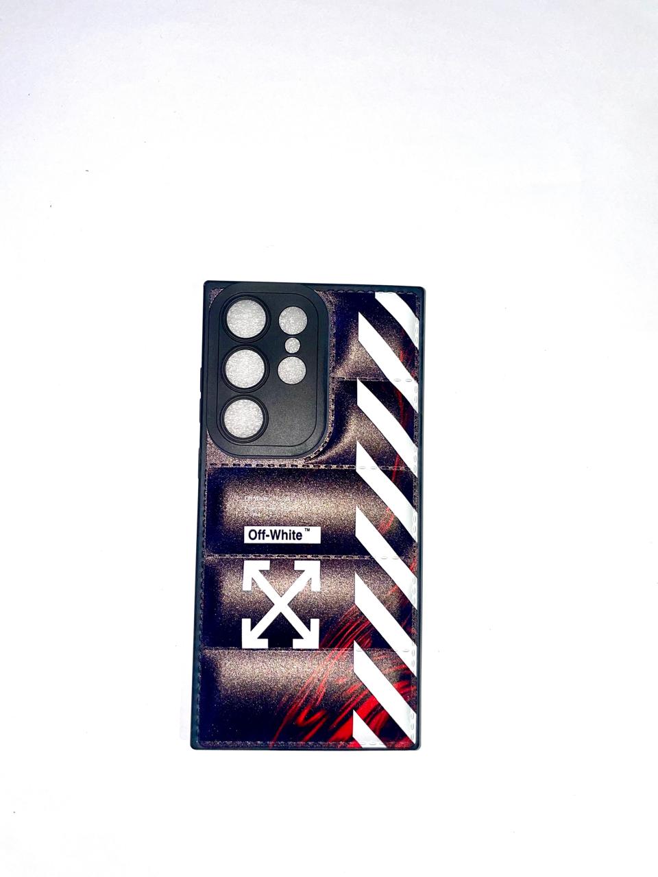 Off-White Puffer Phone Case - Samsung Galaxy S23 Ultra