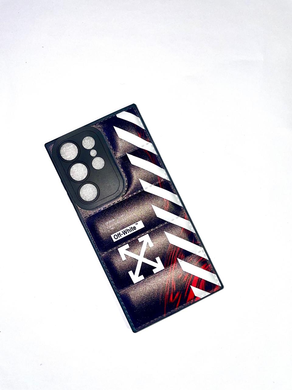 Off-White Puffer Phone Case - Samsung Galaxy S23 Ultra