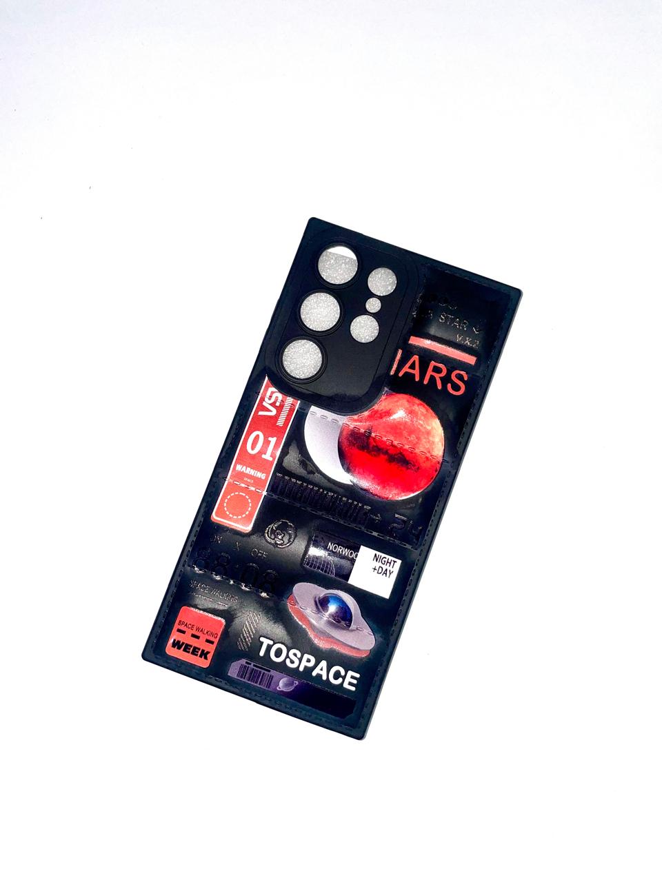 "MARS Edition Case for Samsung S23 Ultra – Space Explorer Shockproof Cover"