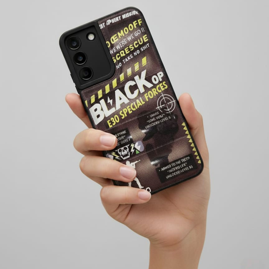 "BLACK OP Armor Case for Samsung S22 Plus – Tactical Military Design"